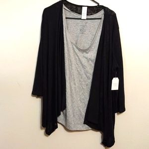 2 piece tank/cardigan